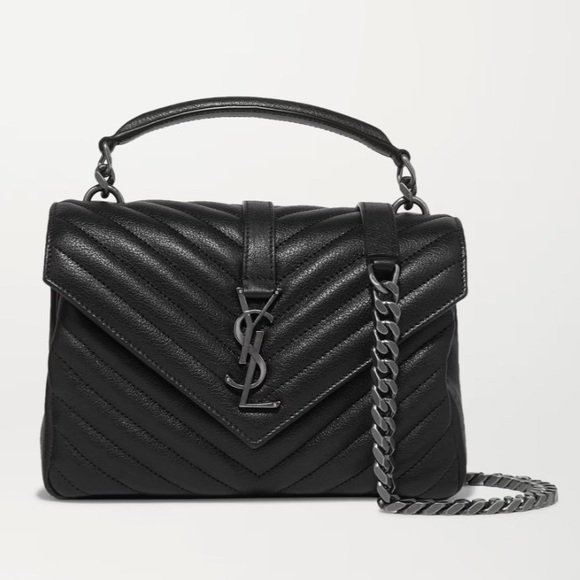 Saint Laurent Classic Medium Collége Monogram Black - Picture 1 of 8